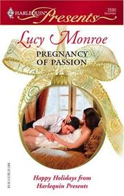 Front cover of Pregnancy of Passion by Lucy Monroe