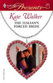 Cover of The Italian's Forced Bride by Kate Walker