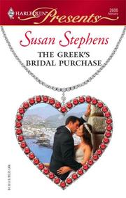 Front cover of The Greek's Bridal Purchase by Susan Stephens