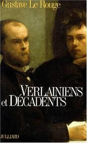 Cover of Verlainiens et décadents by Gustave Le Rouge