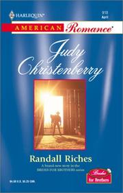 Cover of Randall Riches (Brides For Brothers) by Judy Christenberry