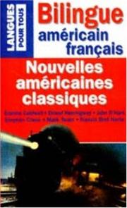 Front cover of Nouvelles Americaines Classiques by Pierre Morel