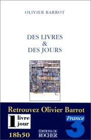Front cover of Des livres & des jours by Olivier Barrot