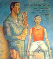 Front cover of René Auberjonois by René Victor Auberjonois