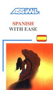 Cover of Spanish With Ease (Assimil Language Learning Programs, English Base) by Unknown