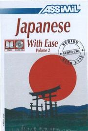 Cover of Japanese With Ease (Assimil with Ease) by Catherine Garnier