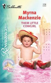 Front cover of Their Little Cowgirl by Myrna Mackenzie