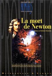Front cover of La mort de Newton by Augusto Forti