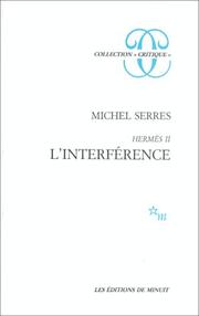 Cover of Hermès by Michel Serres