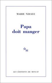 Cover of Papa doit manger by Marie NDiaye