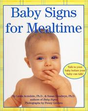 Cover of Baby signs for mealtimes by Linda P. Acredolo