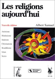 Cover of Les religions aujourd'hui by Albert Samuel