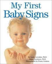 Cover of My first baby signs by Linda Acredolo
