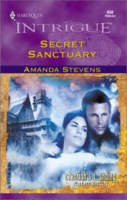 Front cover of Secret Sanctuary (Moriah'S Landing) by Amanda Stevens