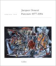Cover of Jacques Doucet by Doucet, Jacques