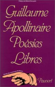 Front cover of Poems by Guillaume Apollinaire