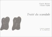 Cover of Traité du scandale by Claude Minière