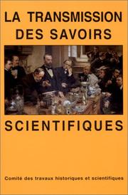 Front cover of La Transmission des savoirs scientifiques by Henri Hudrisier