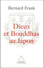 Front cover of Dieux et bouddhas au Japon by Frank, Bernard