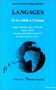 Cover of Langages by Philippe Brenot