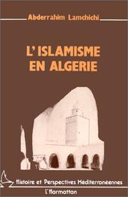 Cover of L' islamisme en Algérie by Abderrahim Lamchichi