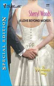 Front cover of A Love Beyond Words by Sherryl Woods