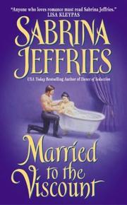 Cover of Married To The Viscount (From The Swanlea Spinsters) Book 5 by Sabrina Jeffries