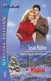 Front cover of Christmas In Whitehorn (Montana Mavericks) by Susan Mallery