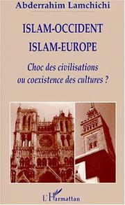 Cover of Islam-Occident, Islam-Europe by Abderrahim Lamchichi
