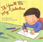 Front cover of If you'll be my Valentine by Cynthia Rylant