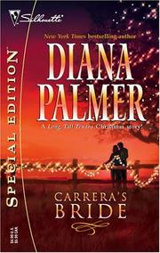 Front cover of Carrera's Bride by Diana Palmer