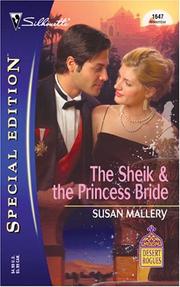 Front cover of The sheik & the princess bride by Susan Mallery