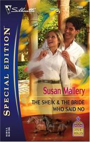 Front cover of The sheik & the bride who said no by Susan Mallery