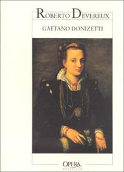 Front cover of Roberto Devereux by Gaetano Donizetti
