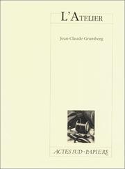 Cover of L'atelier by Jean-Claude Grumberg