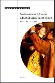 Front cover of Représentations de la femme et chasse aux sorcières, XIIIe-XVe siecle by Patrick Snyder