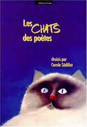 Cover of Les chats des poètes by Carole Sédillot