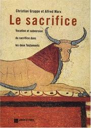 Cover of Le sacrifice by Christian Grappe