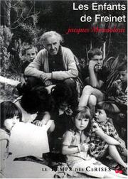Cover of Les enfants de Freinet by Jacques Mondoloni