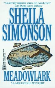 Cover of Meadowlark by Sheila Simonson