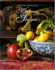 Front cover of Mémoire gourmande de Madame de Sévigné by Jean-Yves Patte
