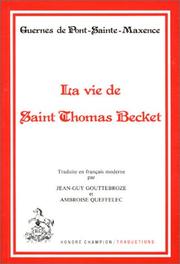 Front cover of Les vers de la mort by Hélinand de Froidmont