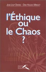 Front cover of L' éthique ou le chaos? by Jean-Loup Dherse