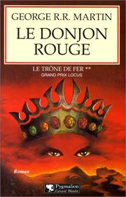 Front cover of Le Donjon rouge by George R. R. Martin