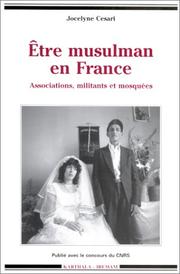 Cover of Etre musulman en France by Jocelyne Cesari