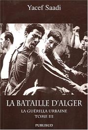 Cover of La bataille d'Alger by Yacef Saadi