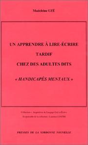 Front cover of Un apprentissage personnalisé de la langue écrite by Marie-Thérèse Rebard