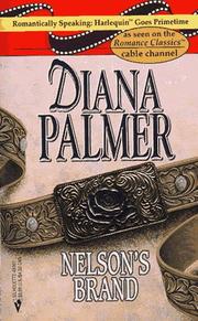 Front cover of Nelson's Brand by Diana Palmer