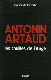 Cover of Antonin Artaud by Florence de Mèredieu