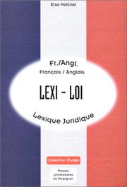 Cover of Lexi-loi by Elsa Matzner